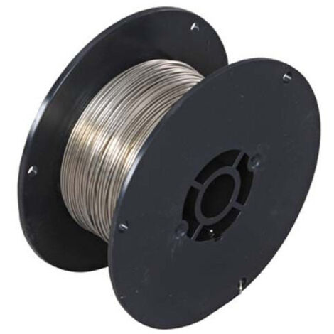 Bobina de hilo acero inoxidable 0,8 mm                 Acero inoxidable 0.8 (1 kg)