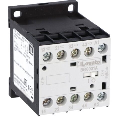 Bobina de mini contactor Lovato ac-24V 3NO Y 1NC 11BG0031A024