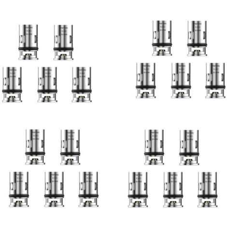Bobina de repuesto para evaporador VM6 PNP de 0,15 ohmios PnP para DRAG X/DRAG Max/ARGUS Pro X GT, 20 unidades