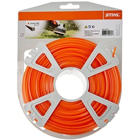 Bobina de Stihl 2,4 mm Square Stihl 2,4 mm 83 metri (00009302641) - Hilo de Square Nylon per trimmer e decespugliatori