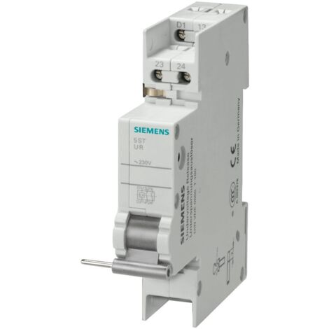 Bobina de tensión mínima Siemens 230V AC 1 módulo 5ST3043