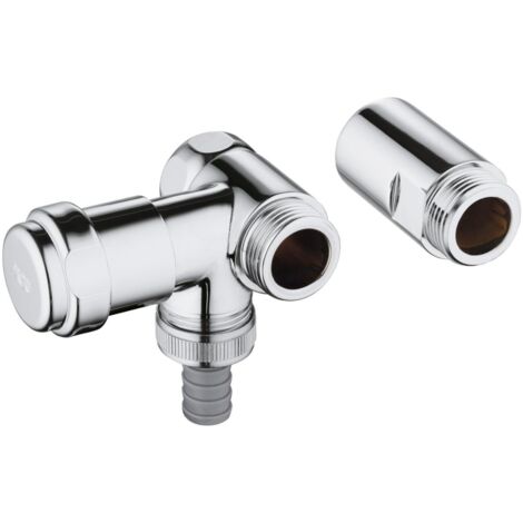 Bobina de válvula GROHE WAS DN 20 conexión cromada izquierda