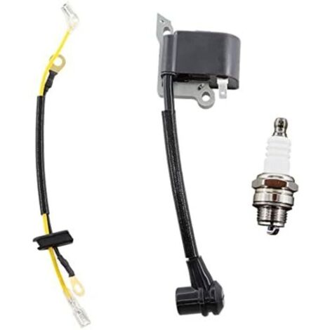 Bobina di accensione con candela per Husqvarna 136 137 137E 141 142 142E 235 240 23 26 36 41 Sostituisce 545199901