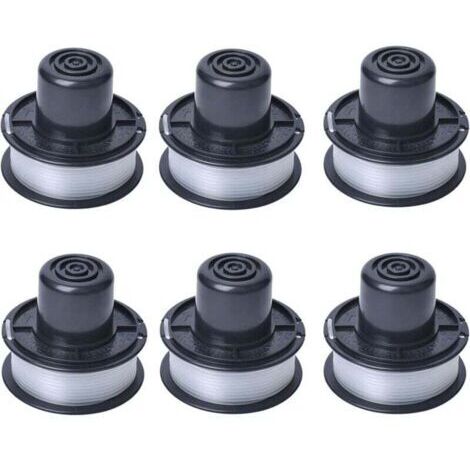 Bobina di filo A6226 compatibile con il tagliabordi automatico Auftipp GL250 / GL310 / GL360 / GL360SB con filo da 6 m, confezione da 6--INHHUB