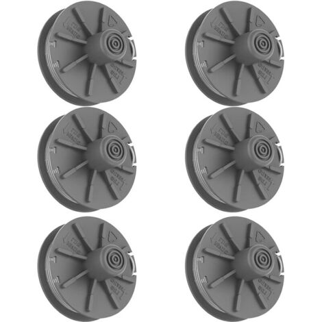 Bobina di filo per decespugliatore, 6 pezzi, bobina per Turbo Trimmer 5307-20, filo di ricambio da 6 m per tosaerba Bobi