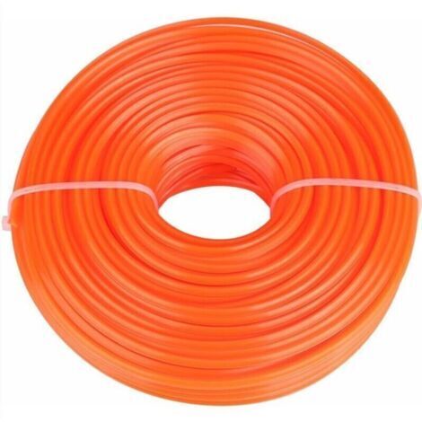 Bobina di filo per decespugliatore da 3 mm in corda di nylon, filo per tagliabordi, filo quadrato per decespugliatore negli attrezzi per tosaerba, ricambio per tosaerba