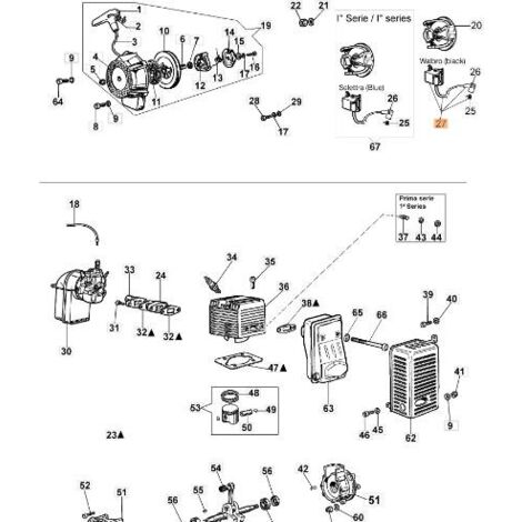 BOBINA DIGITAL WALBRO (MAU-15) ORIGINAL EMAK 365200279R
