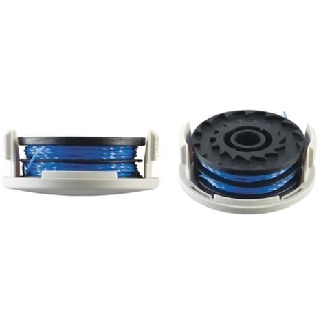bobina e coperchio di ricambio ryobi rac 122 compatibile con tagliabordi ryobi rlt4027 - rlt5027 - rlt6030