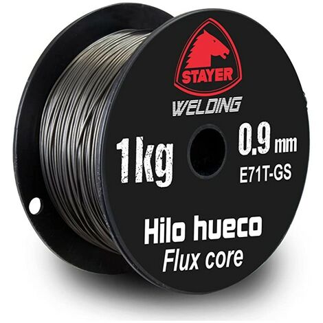 STAYER IBERICA BOBINA HILO HUECO FLUX CORE 0.9MM 1KG STAYER