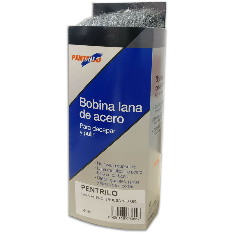 

Pentrilo - BOBINA LANA DE ACERO GUESA 2 150 gr