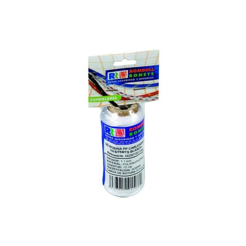 

Rombull Ronets - BOBINA LINEA 1615/P BLANCO 75 M