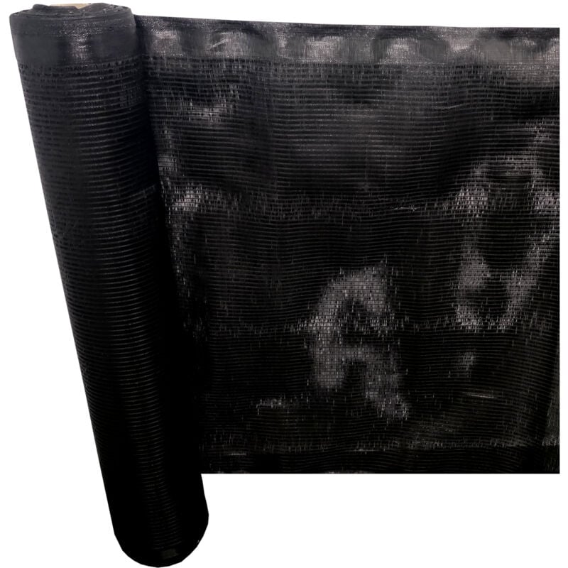 

Bobina Malla 70% De Ocultacion Negra 1X50M