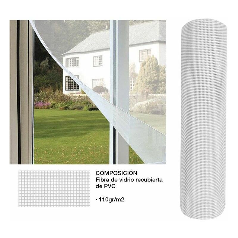 

Bobina Mosquitera Blanca 0,80X30M