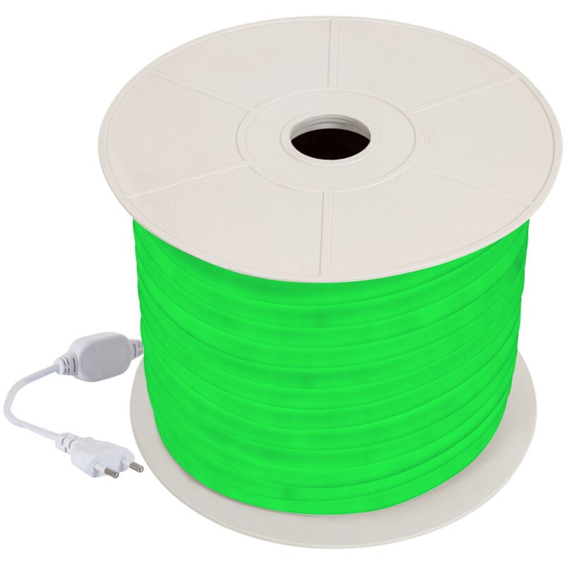 

Bobina Neón LED Flexible Circular 360 120LED/m 50m Verde IP67 Verde - Verde