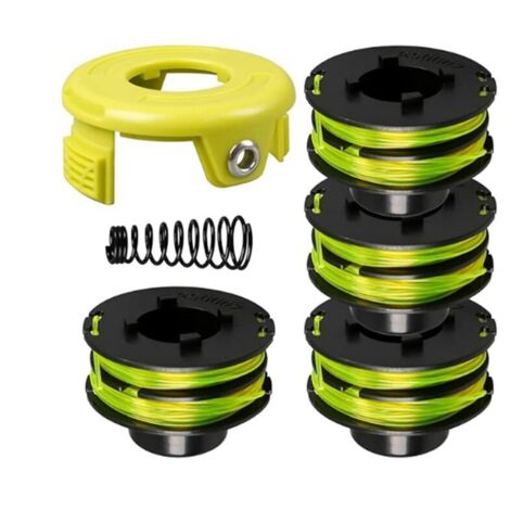 Bobina per decespugliatore con filo di taglio Rlt3025F RAC119 Coperchio e molla RAC118