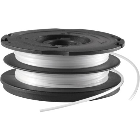Bobina Reflex Plus 2x6 m - diámetro del hilo 1,6 mm - BLACK+DECKER A6495-XJ hilo trenzado