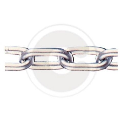bobina rotolo 10 mtl catena genovese acciaio zincato n 32   12 mm fune
