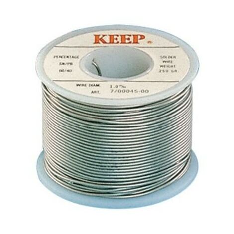 OROBICA STORE Bobina stagno diam. 1,0 mm 60/40 KEEP conf. 250 gr