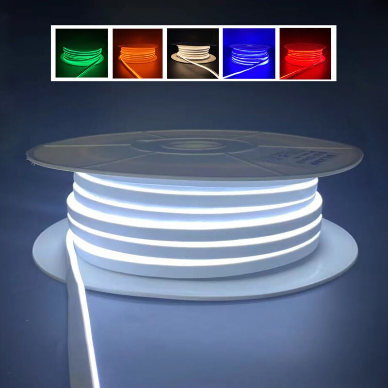 Bobina Striscia LED Tubo flessibile 50m 24v