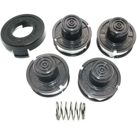 Bobina y línea de alimentación de choque para Black And Decker GL250 GL310 GL360 GLC500 82300 82310 82312 CST500 CST800 GE600 GE800 GLC12 GL250 GL310 GL360 GLC500 ST200 ST300 ST400 ST1000 RS-136 4 pie