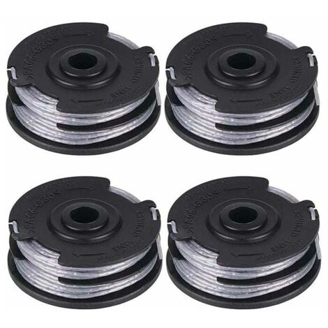Bobinas de repuesto para cortacéspedes, Accesorios para cortacéspedes BOSCH, Bobinas de repuesto de Ø1,65 mm y 6,1 m para los modelos: ART 30-36 Ll, AdvancedGrassCut36, ART 24, ART 27, ART 30, ART24+,