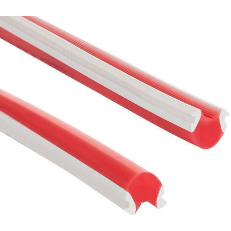 Bobine 100m Diffuseur de Silicone 8mm pour Enseigne de Néon LED Rouge