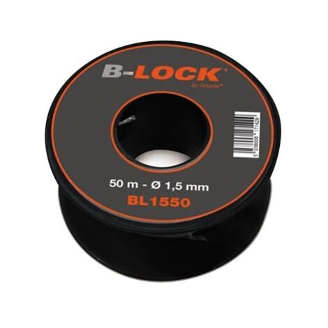 Bobine 50m de cable acier Galvanisé D1.5mm charge 35Kg Gripple