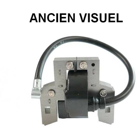 Bobine allumage moteur Briggs et Stratton – Compatible moteurs 5 cv – Entraxe 58.5 mm – Épaisseur 12.8 mm – Câble d’arrêt inclus