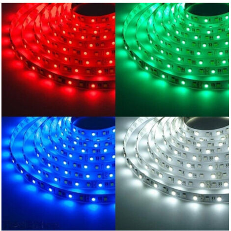 Bobine Bande Led 5050 Flexible 5m 300 Bande Led Adhésive Lumière Intérieure Ip 20
