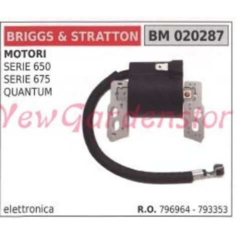 Bobine d'allumage Briggs & Stratton pour moteurs de tondeuses à gazon 650 675 quantum series
