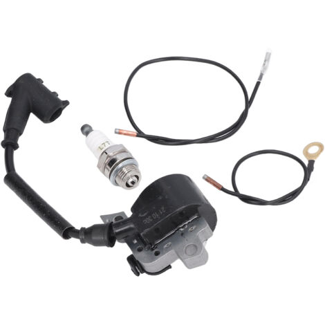 Bobine d'allumage complète pour tronçonneuse STIHL 046, MS460, 066, MS660, MS650 - module, bougie et câbles inclus
