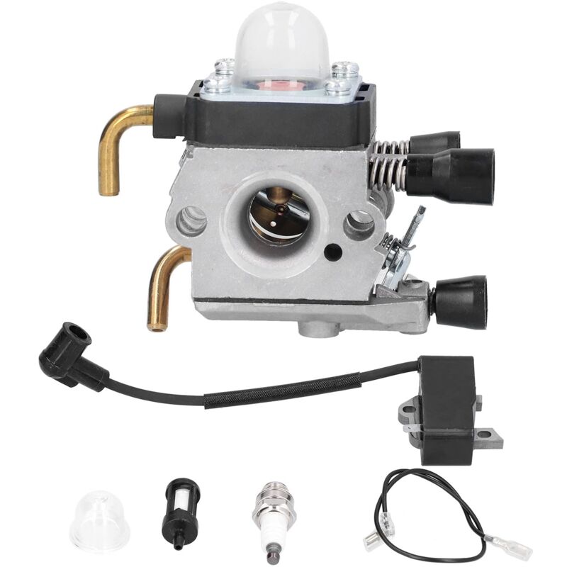 Prenfle - Jeffergarden Jeu de bougies d'allumage de bobine d'allumage de carburateur, pour stihl FS75 FS80 FS85 FC85 HT70 HS75 HS80