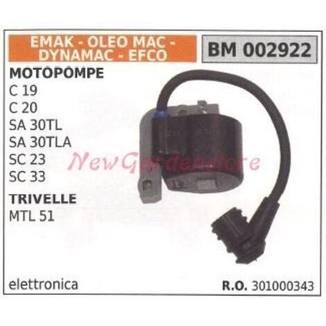 Bobine d'allumage EMAK pour c19 20 sa 30TL 30TLA SC 23 33 OLEOMAC EFCO