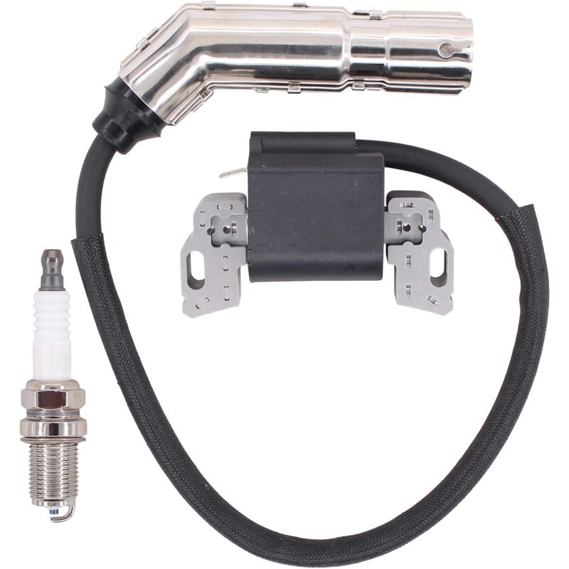 S-giant - Bobine d'allumage et bougie d'allumage pour tondeuse Briggs & Stratton 595304 795315 799650 592841