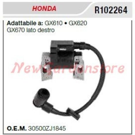 Bobine d'allumage HONDA moteur grappin GX610 620 670 côté droit R102264