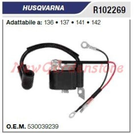 Bobine d'allumage HUSQVARNA tronçonneuse 136 137 141 142 R102269