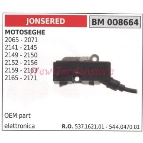 Bobine d'allumage JONSERED pour tronçonneuses 2065 2071 2141 2145 2149 2150 2152 2156 2159 2163 2165 2171 008664