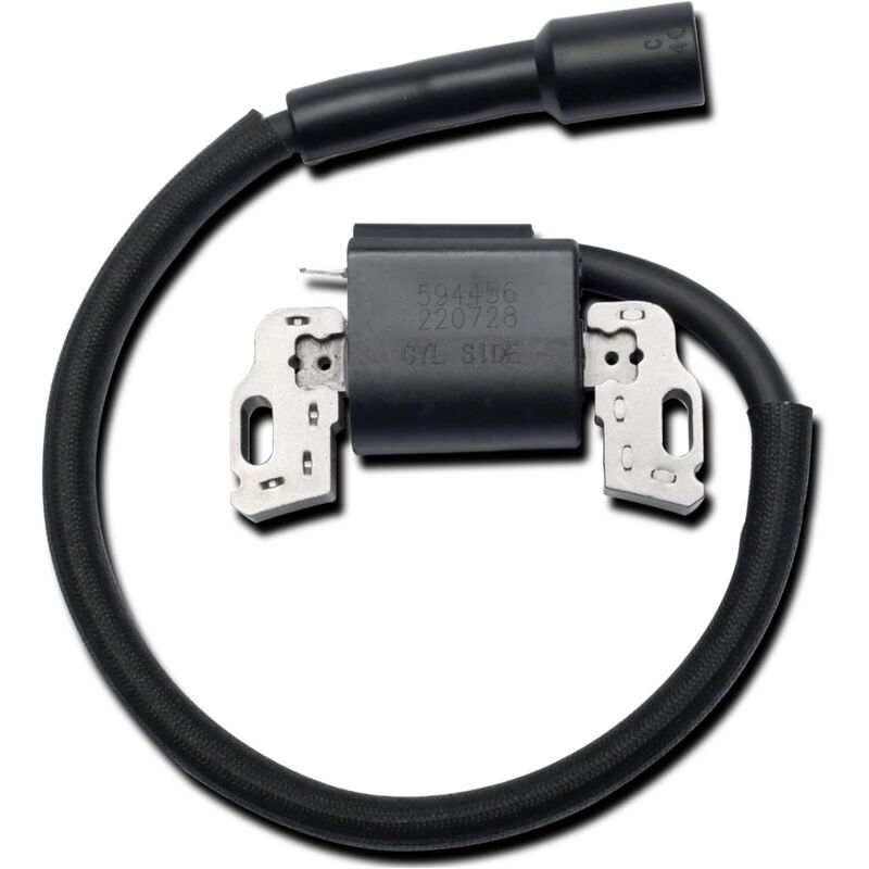 Bobine d'allumage Magneto à armature 594626 594456 compatible avec moteur Briggs and Stratton 594626 594456 595304 799650 795315 592841 595038 Moteur