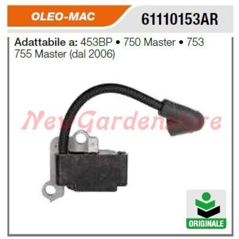 Bobine d'allumage pour débroussailleuse OLEOMAC 446 450 453 746 61110153AR