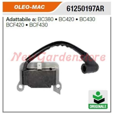 Bobine d'allumage pour débroussailleuse OLEOMAC BC380 420 430 61250197AR