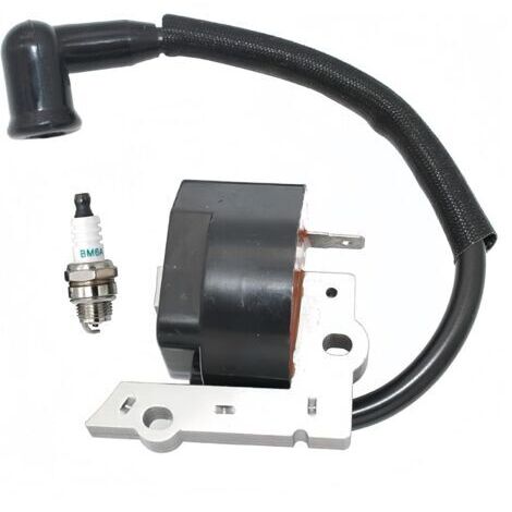 Bobine d’allumage pour souffleur McCulloch Mac320L GBV325 GBV345 M320 GB320 GGV325 / Kit bobine et bougie/Compatible outils de jardin