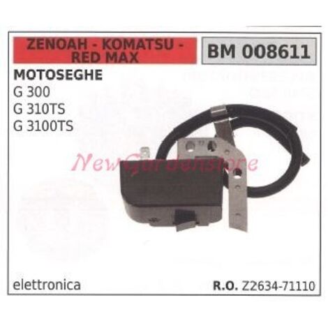 Bobine d'allumage pour tronçonneuse – Compatible G 300 310TS 3100TS – Pour coupe précise et efficace – Référence 008611 – Zenoah
