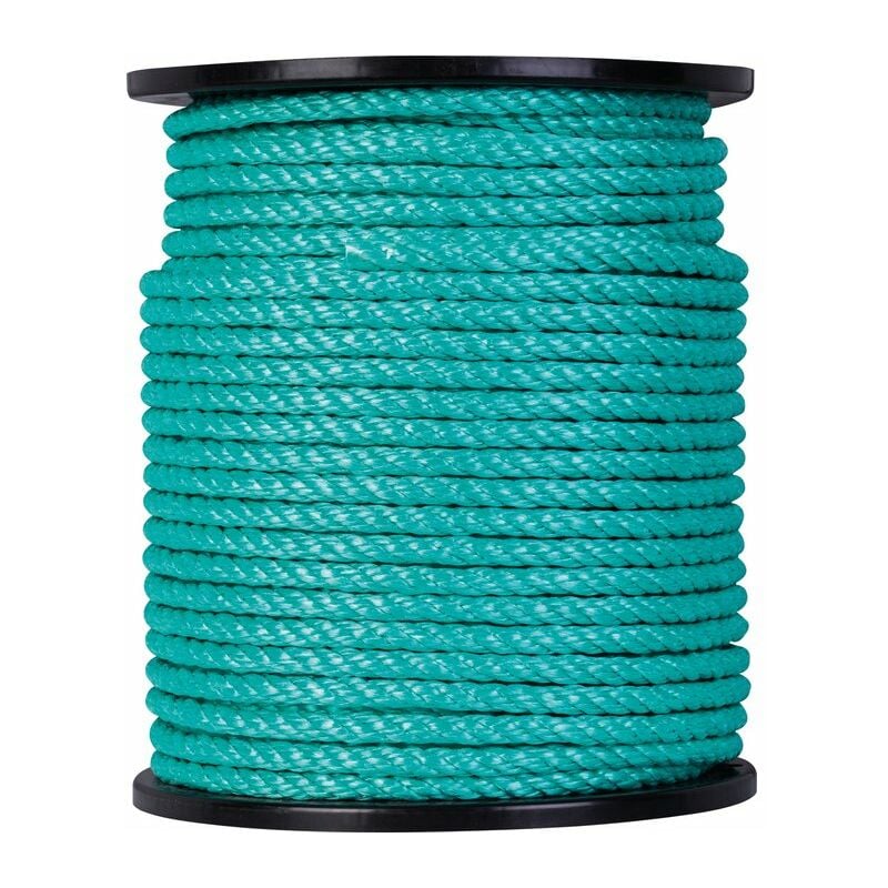 Cordage polypropylène Corderies Tournonaises - 4 torons - 100 m x 10 mm