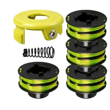 Bobine de Coupe-Bordure avec Corde de Tonte Rlt3025F RAC119 Couvercle et Ressort RAC118-Crezuo