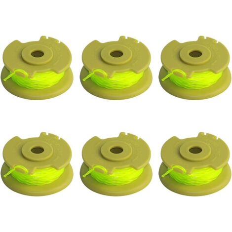 Bobine de coupe-bordures 6 pièces, couvercle de bobine de coupe-bordures, bobine de coupe-bordures de rechange, bobine de coupe-bor