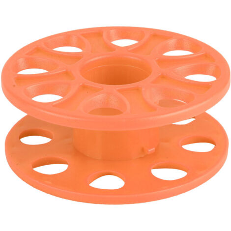 Bobine de doigt compacte et durable pour plongée sous-marine, accessoire de plongée en plastique orange