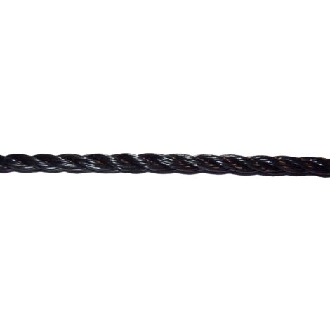 ROULEAU CABLE ACIER NOIR