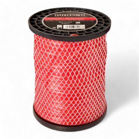Bobine de fil carré pour débroussailleuse 2,7mm 240m - DUNSCH 7312270240SQ