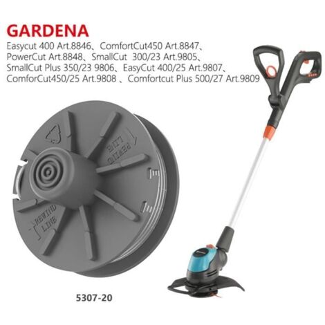 Bobine de fil de coupe Pour Gardena 5307-20,Adapté pour coupe-bordures GARDENA EasyCut 400, ComfortCut 450 et PowerCut 500