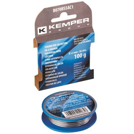 Bobine De Fil D'étain ø15mm 100g - Kemper